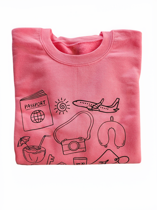 Vacation Mode Crewneck – Your Everyday Getaway 🌴